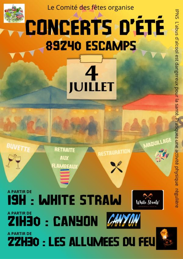 CONCERT DU 4 JUILLET